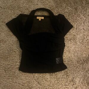 Elegant Black Women's Top